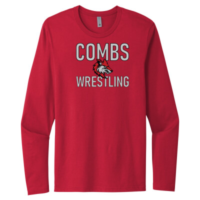 Combs logo Respect All Long sleeve - Red  Thumbnail