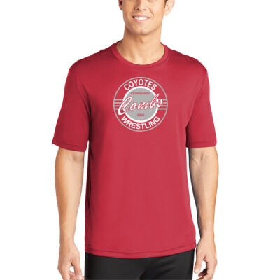 Vintage logo Respect All Drifit short sleeve - Red Thumbnail