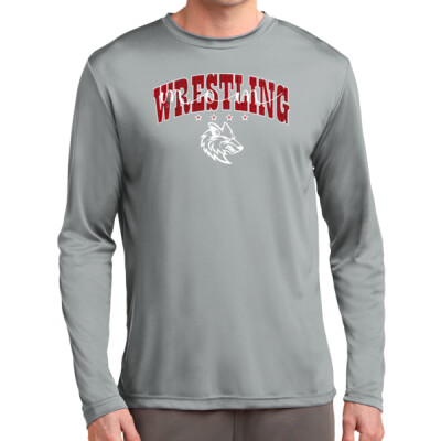 Long Sleeve Drifit Performance Tee - Wrestling Mom Thumbnail