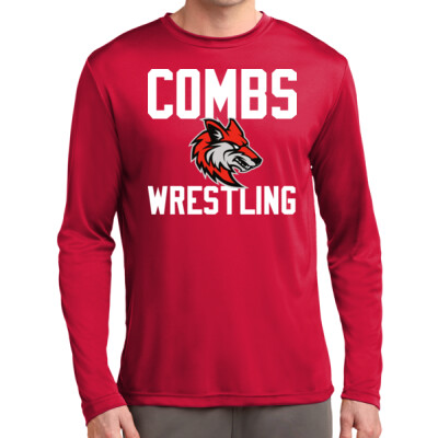 Long Sleeve Drifit Performance Tee - Combs Wrestling Thumbnail