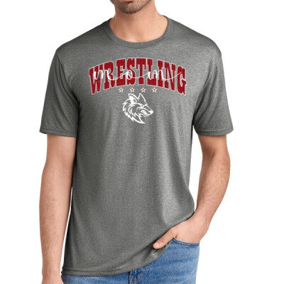 Short Sleeve Triblend Tee - Wrestling Mom Thumbnail