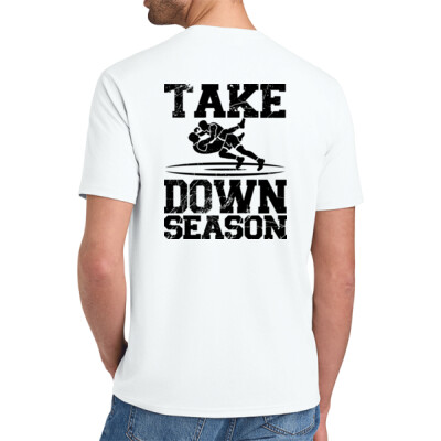 Short Sleeve Triblend Tee - Take Down Season Black Thumbnail