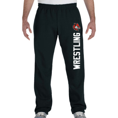 Unisex Heavy Blend Open Bottom Sweatpants Thumbnail
