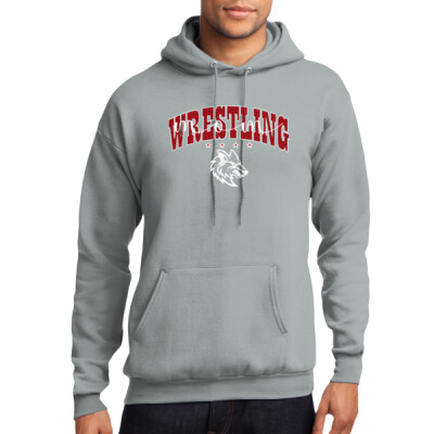 Fleece Pullover Hoodie - Wrestling Mom Thumbnail