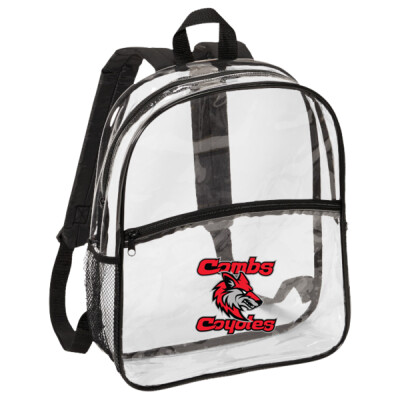 Combs Coyotes Clear Backpack Thumbnail