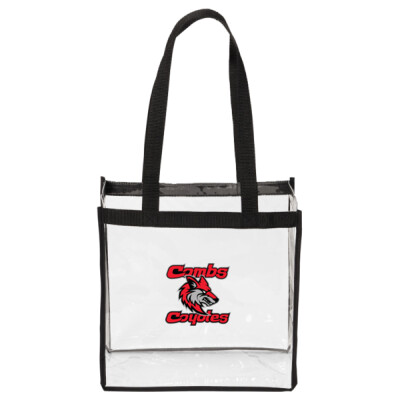 Combs Coyotes Clear Stadium Tote Thumbnail